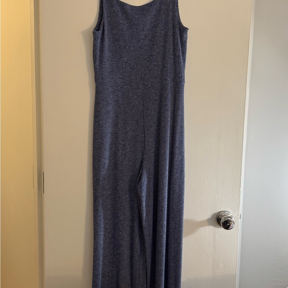 Gap Blue Sleeveless Jumpsuit